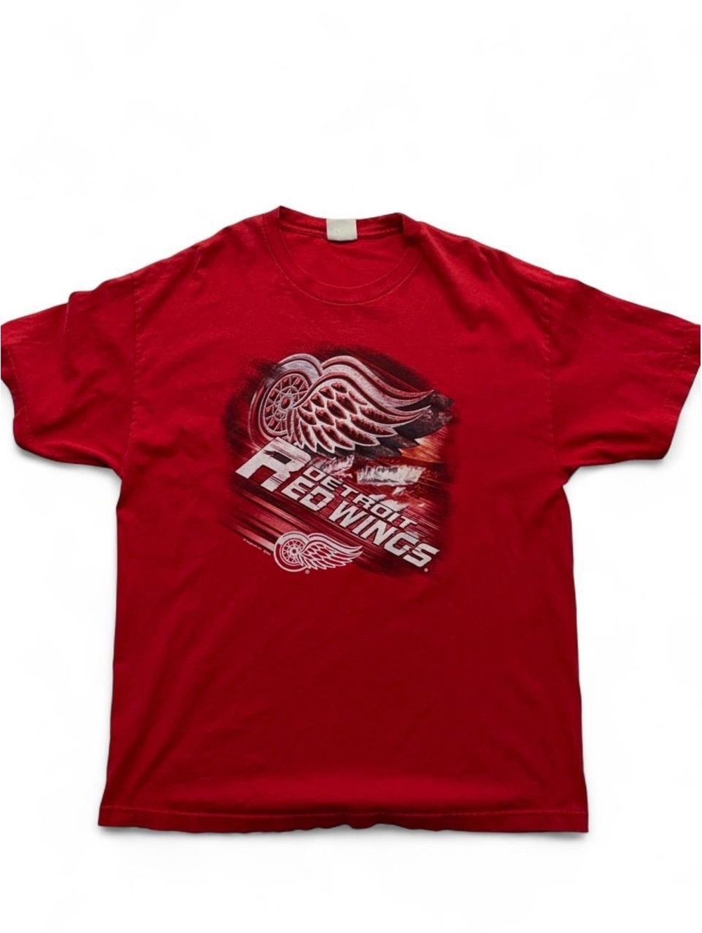 Lee Sport Detroit Red Wings Men's Red Graphic T-Shirt